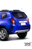 ServetDizaynOto  Dacia Duster Uyumlu 2010-2017 Abs Arka Difüzör Gri thumbnail 2