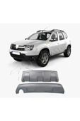 ServetDizaynOto  Dacia Duster Uyumlu 2010-2017 Abs Ön-Arka Difüzör Gri thumbnail 2