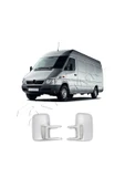 BRSPLAST  Mercedes Sprinter W901 Uyumlu 1995-2006 Ayna Kapağı 2 Parça Abs Krom Kaplama thumbnail 2
