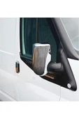 ServetDizaynOto  Ford Transit Uyumlu 2003-2013 Krom Ayna Kapağı 2 Parça Paslanmaz Çelik thumbnail 2