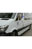 ServetDizaynOto  Mercedes Sprinter W906 Uyumlu 2006-2018 Krom Ayna Kapağı 2 Parça Paslanmaz Çelik thumbnail 2