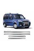 BRSPLAST  Fiat Doblo Uyumlu 2000-2006 Krom Yan Kapı Çıtası 4 Parça Paslanmaz Çelik thumbnail 1