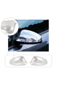 ServetDizaynOto  Opel Astra J Uyumlu 2010-2015 Krom Ayna Kapağı 2 Parça Paslanmaz Çelik thumbnail 1
