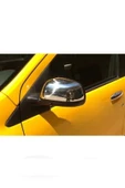 ServetDizaynOto  Dacia Lodgy Uyumlu 2012 Ve Üzeri Krom Ayna Kapağı 2 Parça Paslanmaz Çelik thumbnail 2