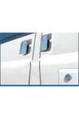 ServetDizaynOto  Ford Transit Uyumlu 2003 Ve Üzeri Krom Kapı Kolu 4 Kapı Paslanmaz Çelik thumbnail 2