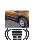 BRSPLAST  Dacia Duster Uyumlu 2018-2024 Abs Düz Dodik Seti 12 Parça thumbnail 1