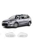 ServetDizaynOto  Hyundaı I30 Uyumlu 2012-2016 Krom Ayna Kapağı 2 Parça Paslanmaz Çelik thumbnail 2