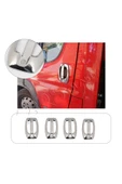 BRSPLAST  Fiat Ducato Uyumlu 2006 Ve Üzeri Krom Kapı Kolu Ve Çerçeve 4 Kapı Paslanmaz Çelik thumbnail 1