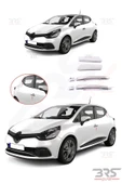 BRSPLAST  Renault Clio 4 Uyumlu 2012-2018 Krom Kapı Kolu 4 Kapı Paslanmaz Çelik thumbnail 2
