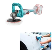 Total 4'lü Set 20 V 4.0 Ah Batarya Polisaj Makine Vidalama Somun Sökme Sıcak Hava Tabanca El Feneri thumbnail 6