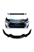 BRSPLAST  Toyota Hilux Uyumlu 2020-2024 Abs Kaput Rüzgarlığı Yarasa Model thumbnail 1