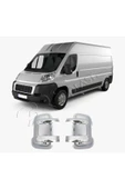 BRSPLAST  Fiat Ducato Uyumlu 2006 Ve Üzeri Ayna Kapağı 2 Parça Abs Krom Kaplama thumbnail 1