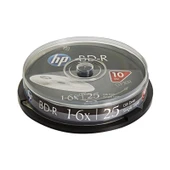 HP Blu-Ray BD-R 6X 25GB 10Lu Cake Box - BRE00071-3 - 2