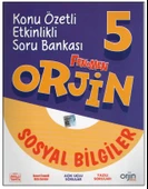 Fenomen 5.Sınıf Orjin Sosyal Bilgiler Konu Özetli Etkinlikli Soru Bankası - 1