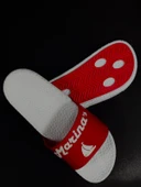 Faylon Taban Terlik Kırmızı Beyaz 45 Numara - 1