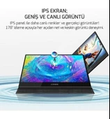 Ezcool Lıte E15 4ms 60HZ 15,6" Fhd IPS Taşınabilir Monitör - 5