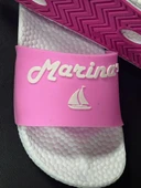 Faylon Taban Terlik Pembe Beyaz 43 Numara thumbnail 1