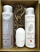 Cotos Colour & Protection Şampuan 400 Ml+ Krem 400 Ml+ Stick 3 Lü Set - 1