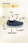 Smart Walker Slip-On #Tags Süper Mat Lacivert Barefoot Işıklı Çocuk Ayakkabı - 2
