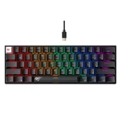 Havit Gamenote KB903L %60 Mekanik Blended Aydınlatma Oyuncu Klavyesi - 61 Tuş - Siyah - 2
