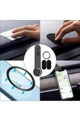 Megasafeli Ayarlanabilir Mıknatıslı Telefon Tutucu Torpido Konsol İçin Bükülebilir Süper Araç İçi Telefon Tutucu - 3