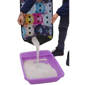 Aktunç Elekli Tuvalet Desenli Önü Kedi Kumu Paspası 60X120 cm DESEN 10 thumbnail 3