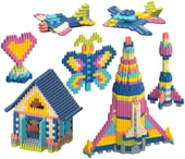 Yapı Oyuncak Seti 100 Parça Eğitici Aktivite'duyusal Algısal Görsel Dikkat Gelişim thumbnail 4