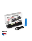 WATTON WT-601 Geniş Açılı P50 Led Şarjlı EL Feneri - 3