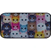 Aktunç Elekli Tuvalet Desenli Önü Kedi Kumu Paspası 60X120 cm DESEN 10 thumbnail 1