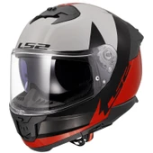 LS2 STREAM 2 THUNDERBIZ SİYAH-KIRMIZI KASK thumbnail 1