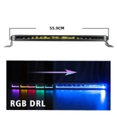 Space Offroad sis lambası  55,9 cm beyaz beyaz-sarı gündüz ledli 100w 12-36v adet / LASS360-1 thumbnail 1