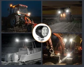 Offroad sis lambası 4 led beyaz 20w 12-30v adet uzun kablosuz /  LASS399 thumbnail 5