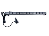 17 fonksiyonlu çakar lamba 57,8cm kırmızı-mavi 12-30v / LAPA199-2 thumbnail 1