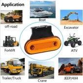 Side marker kasa lambası - beyaz 24v 3w  adet / LAAM446-1 thumbnail 2