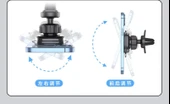 Mıknatıslı telefon tutacağı kalorifer geçmeli/ SYTE198 - 3