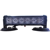 Tepe çakar lamba mıknatıslı vantuzlu 21 fonksiyonlu 15,5cm  6 ledli kırmızı-mavi usb şarjlı-kumandalı  adet  / LAPA118-2 thumbnail 2