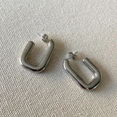 Trend Kolye Küpe Çelik Kombin - 2