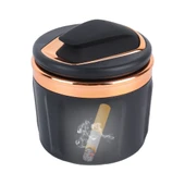 Işıklı küllük siyah-altın renkli / ICKU48 thumbnail 2