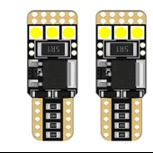 T10 Dekoratif led ampul buz mavi 12V 4W canbus / LAAM953-2 - 1