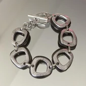 Creo Siyah Halkalı Çelik Bileklik thumbnail 2