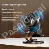 Hoparlör Telefon Tutucu Çok Fonksiyonlu Kablosuz İndüksiyon Ses Telefon Tutucu iPhone Android - 5