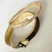 İkili Gold Çelik Kelepçe thumbnail 3