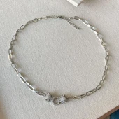 Kaplan Taşlı Trend İkili Çelik Kolye thumbnail 3