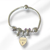 Stitch Charm Çelik Bileklik thumbnail 3