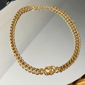 CD Gurmet Gold Çelik Kolye thumbnail 4