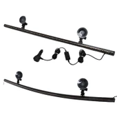 Çakar lamba 12-32v esnek model 84cm vantuzlu çakarlı mavi-kırmızı / LAPA543 thumbnail 1