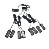 17 fonksiyonlu çakar lamba 12-30v 24 led 8 adet sarı*sarı set / LAPA548-1 thumbnail 1