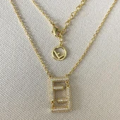 F İncili Taşlı Çelik Kombin thumbnail 4