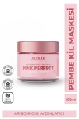 JADELL Pembe Kil Maskesi, ve Siyah Nokta Karşıtı, Aydınlatıcı ve Arındırıcı Gözenek Sıkılaştırıcı Sebum Denge Sağlayıcı Maske, 100ml - 1