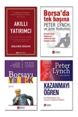 Akılı Yatırmcı + Borsada Tek Başına + Borsayı Yenmek + Kazanmayı Öğren / 4lü Kitap Seti - 1